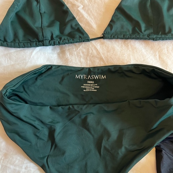 *sold* Myra Swim bikini set in Palm medium small - Picture 2 of 5